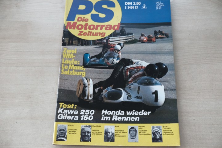 Deckblatt PS Sport Motorrad (06/1976)